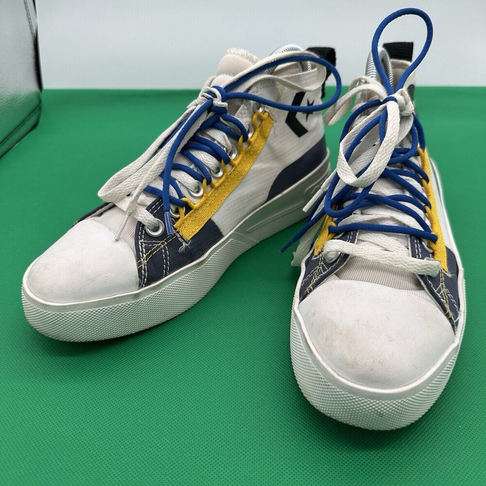 Converse UNT1TL3D CS Laced Mid Hybrid Function White Blue 171394C Men 6.5 Wmn 8